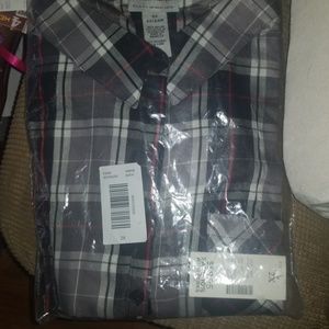 Long sleeve plaid